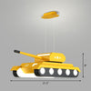 Modern Style Tank LED Suspension Lighting Acrylic Nursery Chandelier - Rebooters