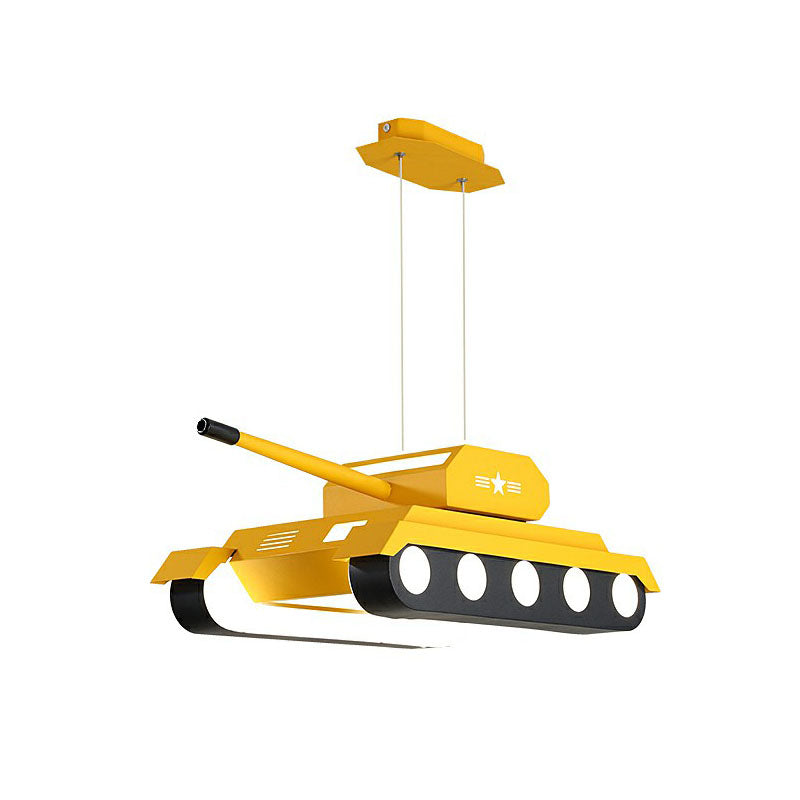 Modern Style Tank LED Suspension Lighting Acrylic Nursery Chandelier - Rebooters