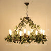 Wagon Wheel Dining Room Hanging Light Farmhouse Chandelier - Rebooters