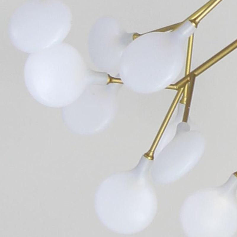 45-Bulb Living Room Chandelier Artistic Golden Pendant Lamp - Rebooters