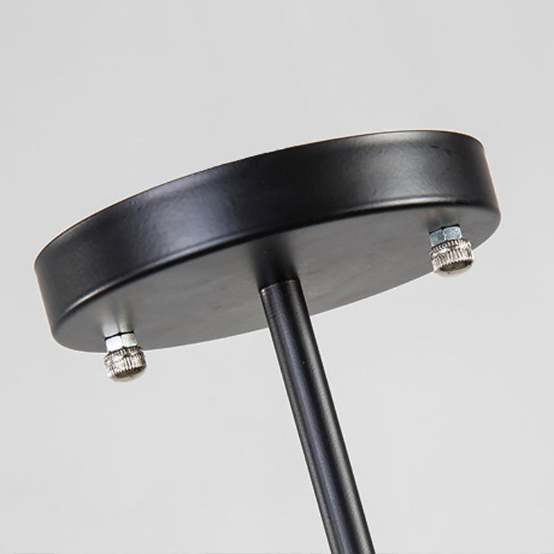 20 Lights Spider Chandelier Rustic Black Metallic Ceiling Suspension Lamp for Dining Room - Rebooters