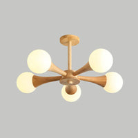 Ball Pendant Lighting Fixture Simplicity Opal Glass Lamp - Rebooters