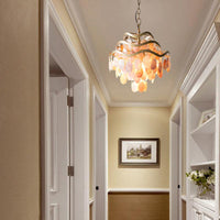 Modern Fountain Chandelier Lamp Shell 4 Heads Ceiling Light - Rebooters