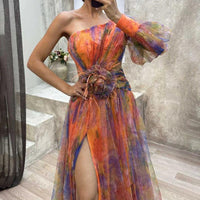 Nicole Women's Long Summer Evening Gown for Formal Events - Rebooters -Women's Dresses