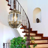 Brass Candle Chandelier Lamp Modernism Metal 3 Heads Fixture - Rebooters