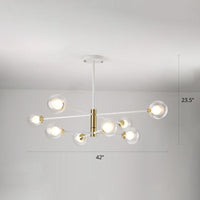 Bedroom Chandelier Light Nordic Style Suspension Pendant - Rebooters