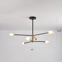 Bedroom Chandelier Light Nordic Style Suspension Pendant - Rebooters