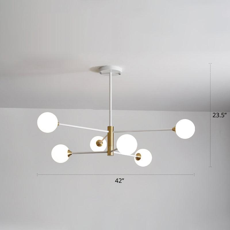 Bedroom Chandelier Light Nordic Style Suspension Pendant - Rebooters