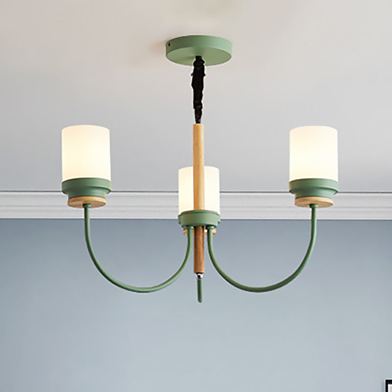 Art Deco Tapered Shade Hanging Lamp Metal 3 Lights Chandelier - Rebooters