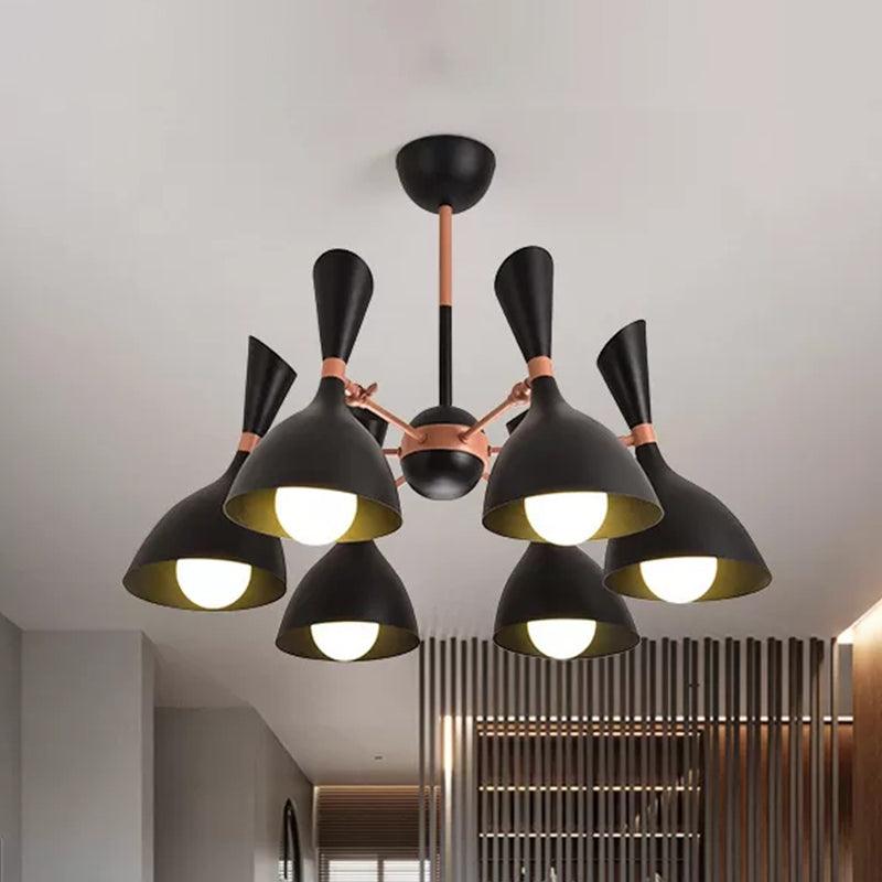 Living Room Kindergarten Pendant Light Metal Contemporary Chandelier - Rebooters