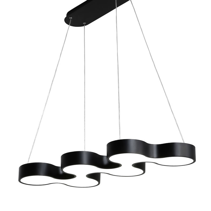 Meandering LED Ceiling Light Novelty Modern Metal Chandelier - Rebooters