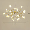 Firefly Chandelier Lighting Nordic Style Acrylic Lamp Gold - Rebooters