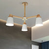 Conical Suspension Light Fixture Nordic Iron Chandelier Lighting - Rebooters