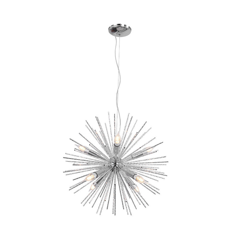 Minimalist Hedgehog Chandelier Metal Living Room Light Fixture - Rebooters