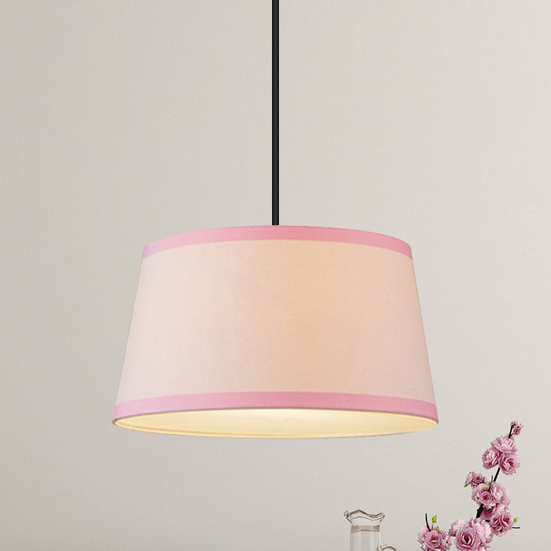 Drum Dining Room Hanging Lamp Metal Modern Style Light - Rebooters