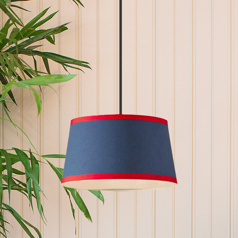 Drum Dining Room Hanging Lamp Metal Modern Style Light - Rebooters