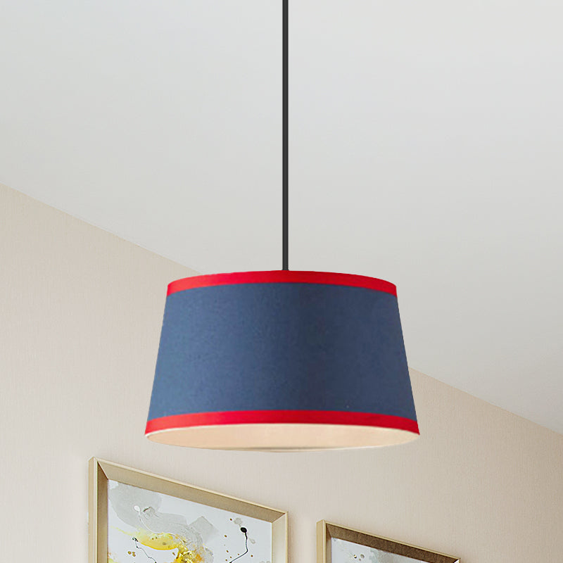Drum Dining Room Hanging Lamp Metal Modern Style Light - Rebooters
