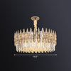 K9 Optical Crystal Drum Shaped Pendant Light Fixture - Rebooters