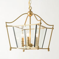 4 Lights Metal Hanging Chandelier Traditional Gold Candle-Style Pendant Light Fixture - Rebooters
