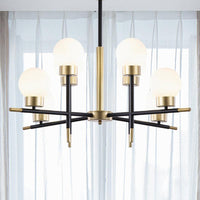Adult Bedroom Modo Chandelier Metal Modern Suspension Light - Rebooters