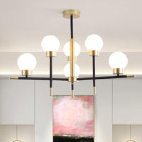 Adult Bedroom Modo Chandelier Metal Modern Suspension Light - Rebooters