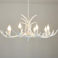 Bare Tree Branch Pendant Lamp Farmhouse Resin Light Fixture - Rebooters