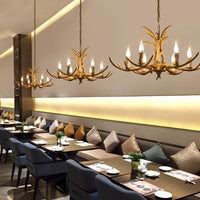 Bare Tree Branch Pendant Lamp Farmhouse Resin Light Fixture - Rebooters