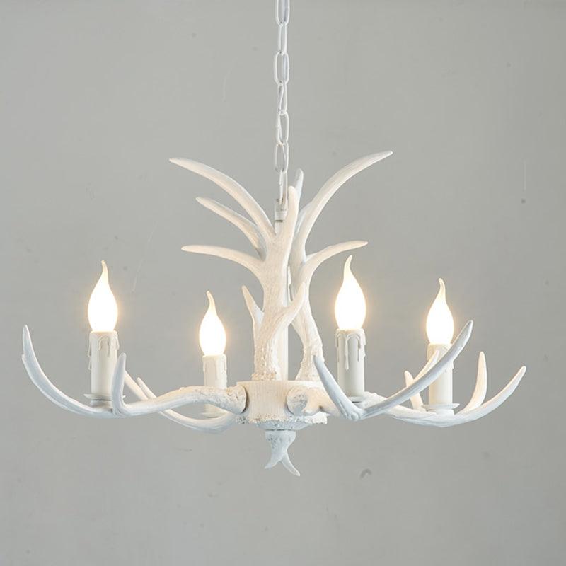 Bare Tree Branch Pendant Lamp Farmhouse Resin Light Fixture - Rebooters