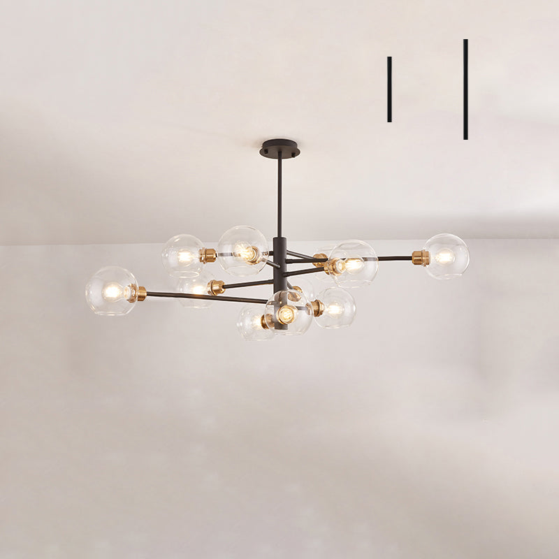 Postmodern Sputnik Chandelier Light Fixture Glass Ceiling Light - Rebooters