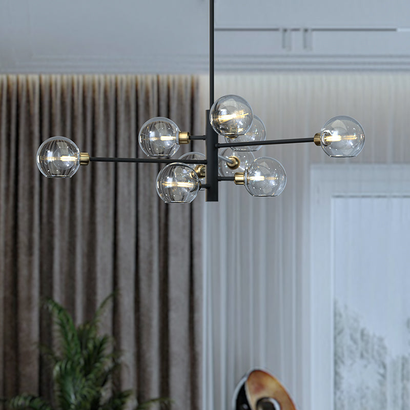 Postmodern Sputnik Chandelier Light Fixture Glass Ceiling Light - Rebooters