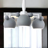 Macaron Stylish Suspension Light Bear Shade Metal Hanging Light - Rebooters