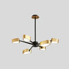 Gold Chandelier Lighting Fixtures Post-Modern Metal Ceiling Light - Rebooters