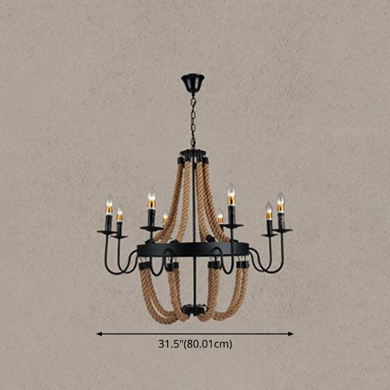 Adjustable Hanging Chain Chandelier Light Industrial Wagon Wheel Metal Ceiling Pendant - Rebooters