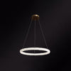 Ultra-Modern Circle Chandelier Lamp Crystal Pendant Lights - Rebooters