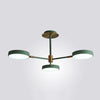 Round Ceiling Chandelier Ultra-Contemporary Metal Hanging Lights - Rebooters