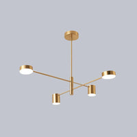 Sputnik Chandelier Light Fixture Contemporary Metal Pendant Light - Rebooters