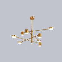 Sputnik Chandelier Light Fixture Contemporary Metal Pendant Light - Rebooters
