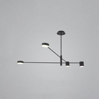 Sputnik Chandelier Light Fixture Contemporary Metal Pendant Light - Rebooters