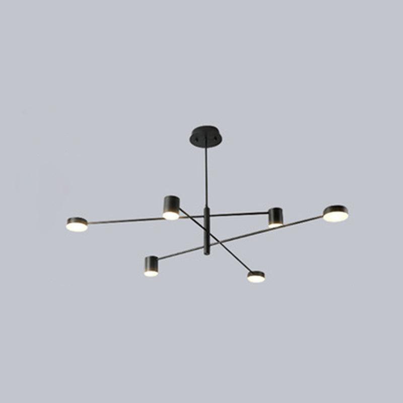 Sputnik Chandelier Light Fixture Contemporary Metal Pendant Light - Rebooters