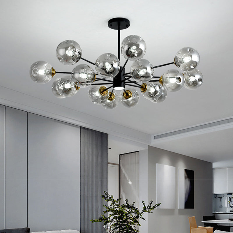 Bubble Chandelier Lighting Fixtures Modern Glass Pendant Lights - Rebooters