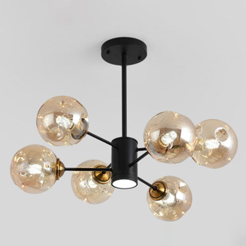 Bubble Chandelier Lighting Fixtures Modern Glass Pendant Lights - Rebooters