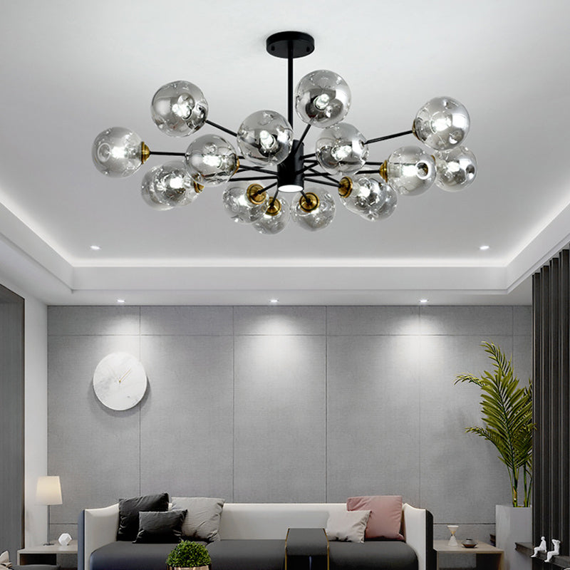 Bubble Chandelier Lighting Fixtures Modern Glass Pendant Lights - Rebooters