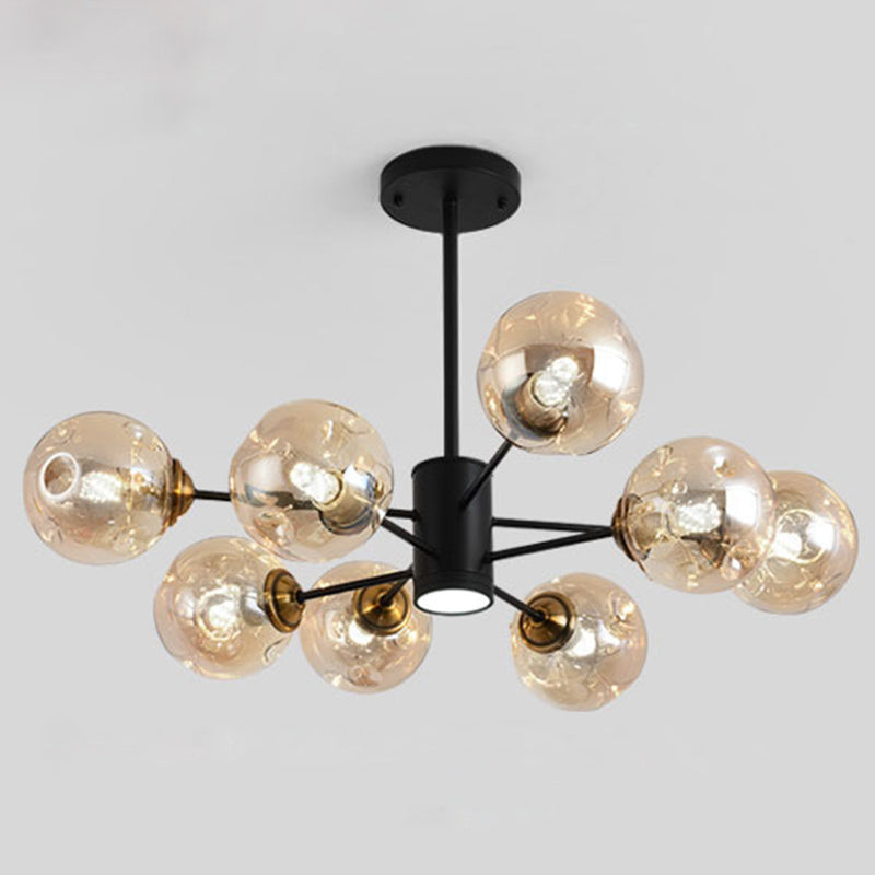 Bubble Chandelier Lighting Fixtures Modern Glass Pendant Lights - Rebooters