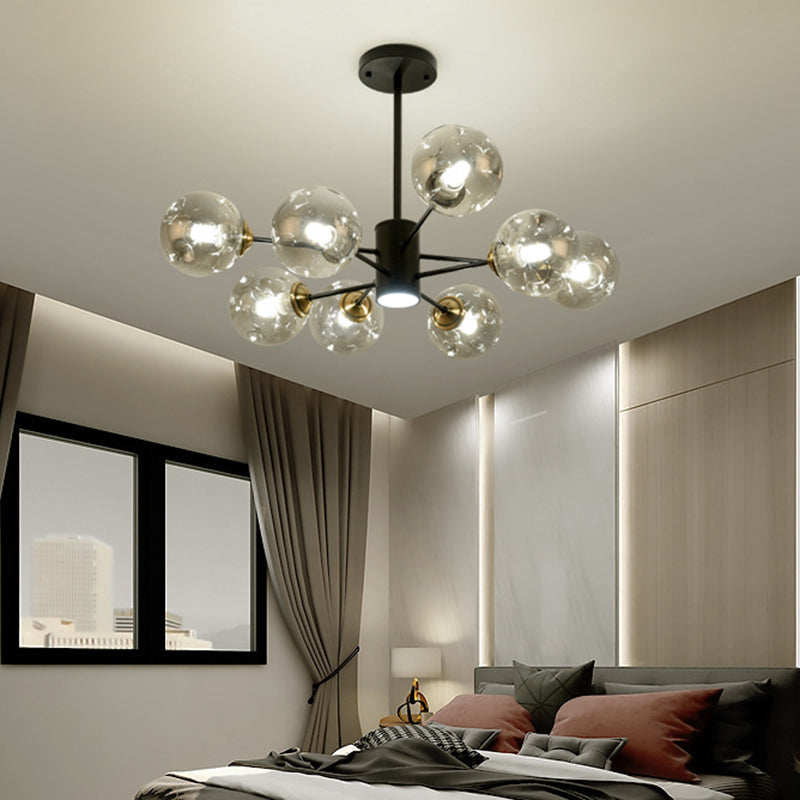 Bubble Chandelier Lighting Fixtures Modern Glass Pendant Lights - Rebooters