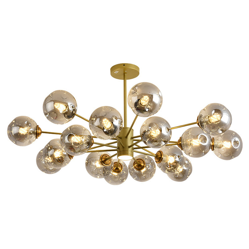 Bubble Chandelier Lighting Fixtures Modern Glass Pendant Lights - Rebooters