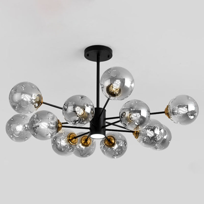 Bubble Chandelier Lighting Fixtures Modern Glass Pendant Lights - Rebooters