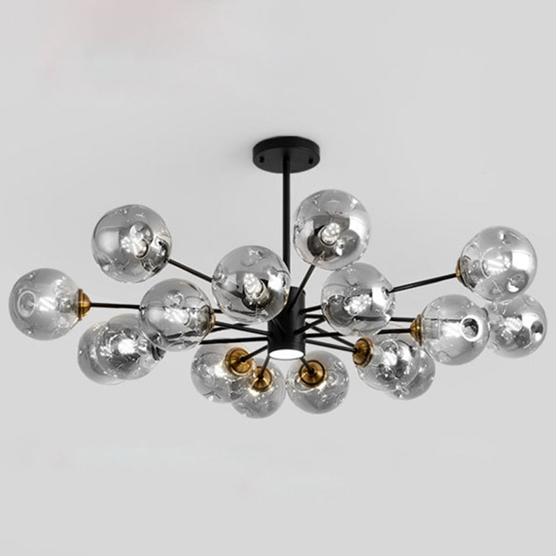 Bubble Chandelier Lighting Fixtures Modern Glass Pendant Lights - Rebooters