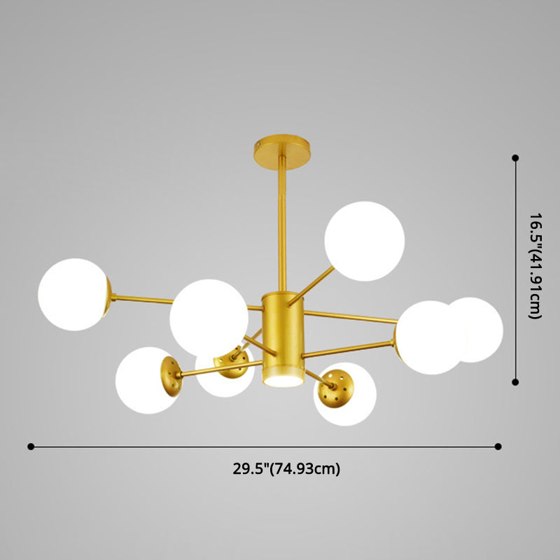 Spherical Chandelier Light Ultra-Contemporary Pendant Ceiling - Rebooters