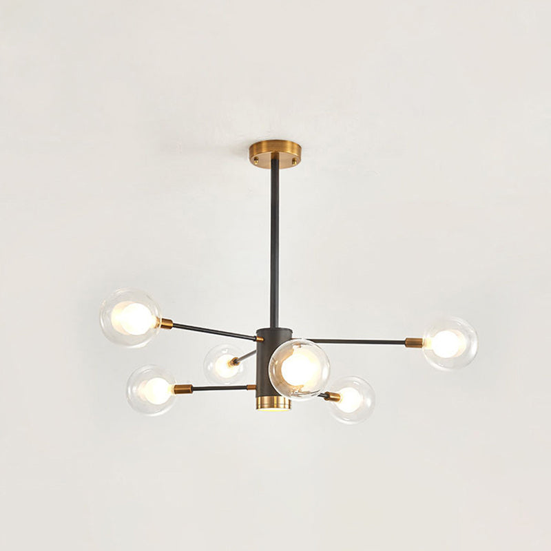 Globe Suspension Hanging Pendant Light Modern Style Chandelier - Rebooters