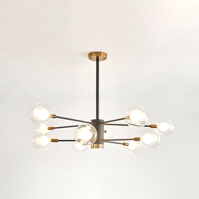 Globe Suspension Hanging Pendant Light Modern Style Chandelier - Rebooters